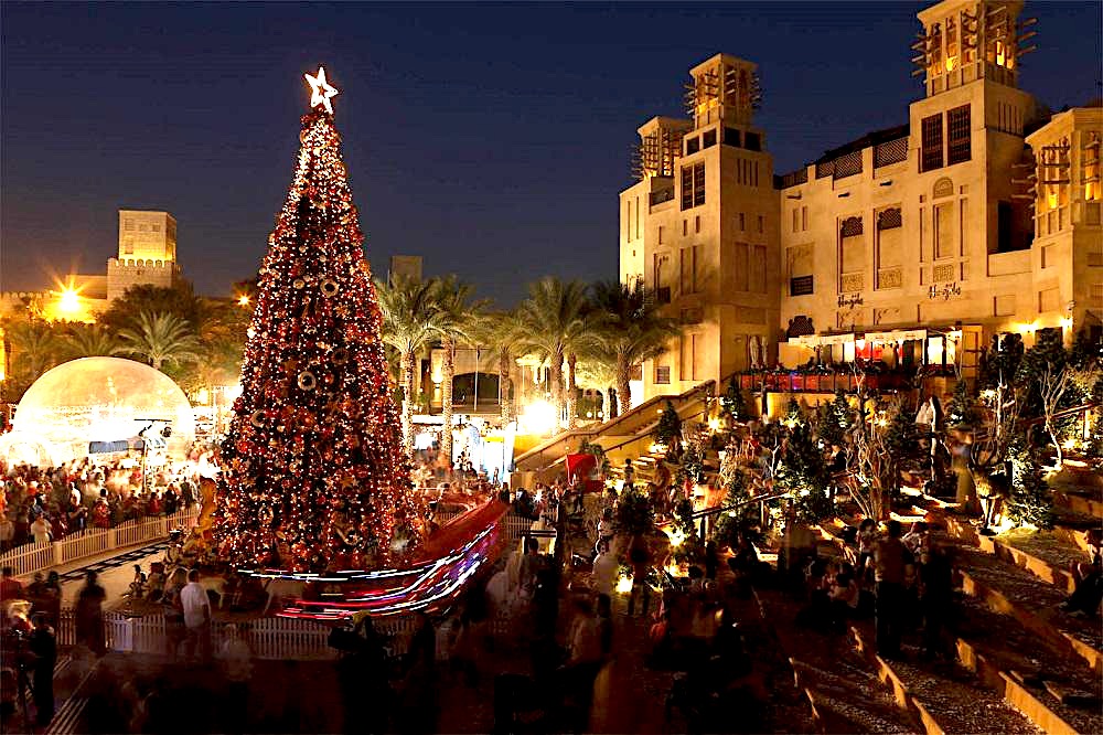 Dubai and Abu Dhabi's most impressive Christmas decorations: from The Dubai  Mall to Emirates Palace