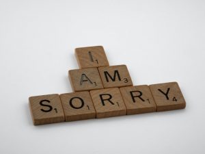 Lastly, be honest and keep your apology