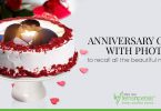 Anniversary Cakes with Photo to recall all the beautiful memories